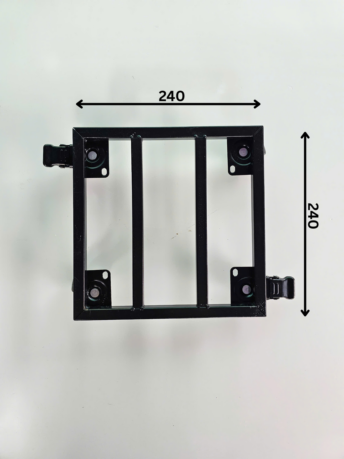 Đế Lót Chậu Composite Hình Vuông Có Bánh Xe